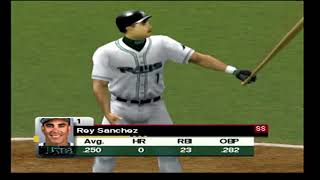 Major League Baseball 2K4 Devil Rays vs Expos [upl. by Burner]