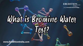 What is Bromine Water Test Organic Chemistry  Carbon amp Its Compounds  Class X Level [upl. by Aizan86]