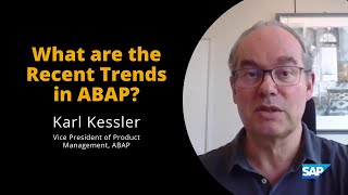 Recent trends in ABAP [upl. by Nylirehs798]