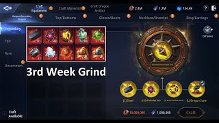 Legendary Weapon matts grind  Mir4  Week 3 [upl. by Joselyn]