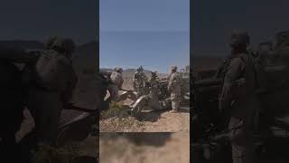 Shooting Artillery Cannons In Combat GungHoVids [upl. by Latreese356]