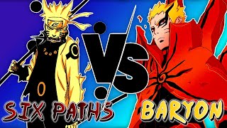 Baryon Mode VS Six Paths Sage Mode [upl. by Orel]