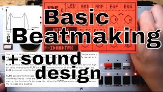 Elektron Machinedrum Basic Beatmaking Session [upl. by Nitaf270]