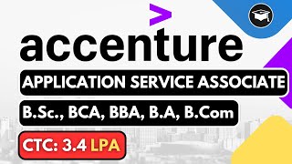 System and Application Services Associate  Accenture Hiring  Freshers hiring [upl. by Ameer]