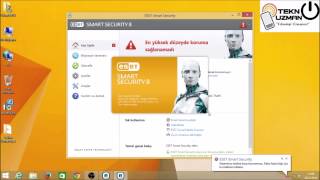 Eset Smart Security 8 Tam Sürüm Etkinleştirme TeknoUzman Özel [upl. by Aninaig]