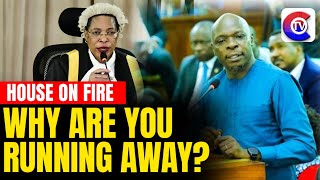 MP Alioni Yorke Odria Questions Speaker Anita Among Why Run Away from the Censure Debate [upl. by Carlene]