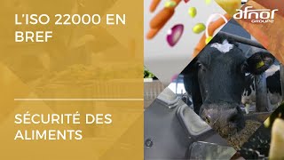 Définition  quest ce que lISO 22000 [upl. by Groeg]