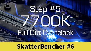 5 GHz Core i7 7700K DDR44000 and 1350 MHz IGP with AllInOne Cooler  SkatterBencher 6 [upl. by Verna]