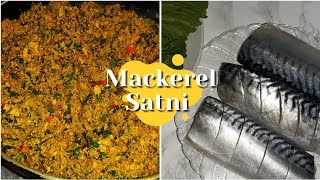 Mackerel Satni  Sylheti Cuisine [upl. by Eilasor]