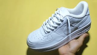 Cara Keren Mengikat tali Sepatu SAntai Nike Air Force 1  Tips amp Trik [upl. by Vernita825]