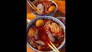 Every ruthless Lanzhou native starts by drowning an egg in the morning Lanzhou Beef Noodles Baby F [upl. by Clinton34]