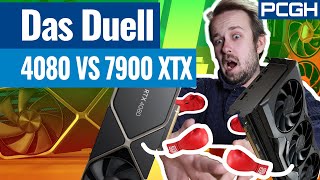 RX 7900 XTX vs RTX 4080 🥊 Benchmarks Kühlung Specs im direkten Vergleich [upl. by Hilliary]