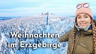 Weiße Weihnachten im Erzgebirge Das Winterwunderland in Deutschland [upl. by Geraldina]