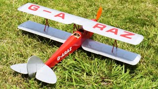 De Havilland DH 82A RC Plane [upl. by Euqilegna]