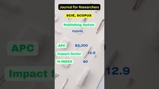 To publish review article  Free Scopus indexed journal 2023 scopus scie [upl. by Ardme]