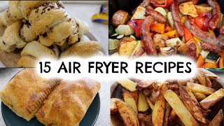 15 AIR FRYER RECIPES  WHAT TO COOK IN YOUR AIR FRYER  KERRY WHELPDALE [upl. by Amairam652]