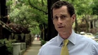 Anthony Weiner leads Democrats in race for NYC mayor [upl. by Gnuh661]