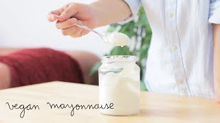 Vegan Mayonnaise  Mayonesa vegana [upl. by Bamby]