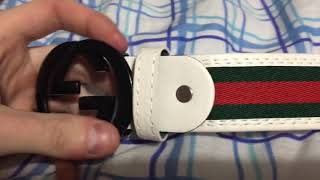 IOFFER 10 LOUIS VUITTON  GUCCI BELTS [upl. by Alwitt284]