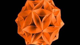 How to make an Origami Bucky Flower Ball from Stella Conica modules [upl. by Aligna]