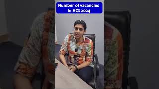 Number of Vacancies in HCS 2024  Abhimanu IAS ytshort abhimanuias upsc [upl. by Nosyt]