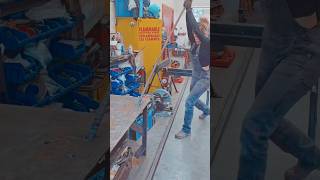 Bending 1quot Rebar with OxyAcetylene Torch [upl. by Assisi]