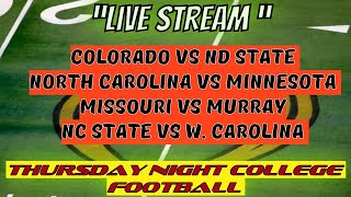 quotLIVE STREAMquot THURSDAY NIGHT COLLEGE FOOTBALL [upl. by Ebeohp445]