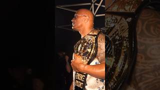 Behind the scenes of the Rock’s return at Bad Blood [upl. by Akemal]