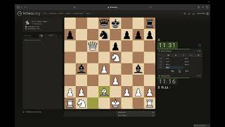 Chess Game 344  Queens Pawn Game Chigorin Variation [upl. by Anytsirk]