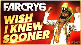 Far Cry 6  Wish I Knew Sooner  Tips Tricks amp Game Knowledge for New Players [upl. by Yarw]