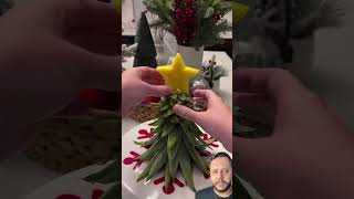 Árvore de Natal com abacaxi 🍍 natal arvore food createdathome [upl. by Ause]