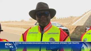 WindhoekOkahandja commuters to enjoy smoother rides as A1 dual carriageway opens  nbc [upl. by Zackariah941]