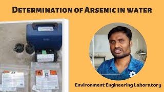 Determination of arsenic in water How to do it [upl. by Enalda]