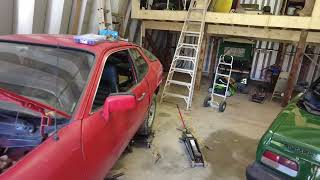 1979 Porsche 924 Finally have it Running Episode 4 [upl. by Darcee276]