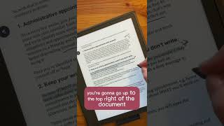 Annotating PDF on Kindle Scribe  dont miss this one crucial step [upl. by Stout349]