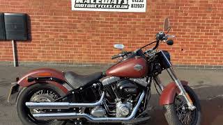 HARLEYDAVIDSON SOFTAIL FLS SLIM 2020 416 MILES 17776 [upl. by Wilburt]