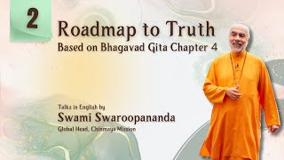 2 of 26  Roadmap to Truth  Swami Swaroopananda  ChinmayaMission  BhagavadGita [upl. by Nelia437]