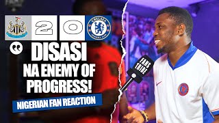 NEWCASTLE 20 CHELSEA  Mekele  NIGERIAN FAN REACTION EFL CUP  20242025 HIGHLIGHTS [upl. by Ruamaj]