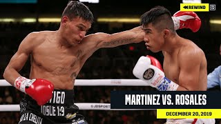 FULL FIGHT  Julio Cesar Martinez vs Cristofer Rosales DAZN REWIND [upl. by Joette]