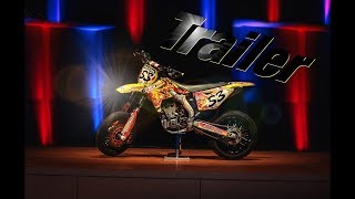 TRAILER  Supermoto On Fire  Riding In An Event Hall [upl. by Cornwall]