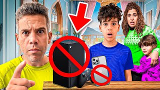 PAPÁ le quita el XBOX amp IPHONE a LORENZO4PLUSONE [upl. by Celtic]