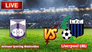 En vivo  Defensor Sporting Montevideo Vs Liverpool URU [upl. by Aiym]