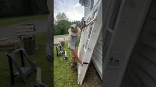 Doors 301 Sidelights diy oldhouse doinwork doors [upl. by Josh225]