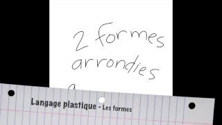 Classe inversée  Langage plastique  Les formes [upl. by Esinwahs]