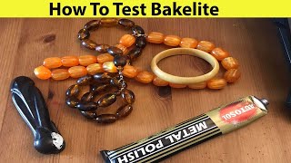 How to identify bakelite and test Bakelite in Seconds [upl. by Hsirk537]