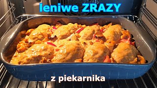 Soczyste zrazy leniwe z mięsa mielonego w przepysznym sosie 👌 obiad z piekarnika dla całej rodziny [upl. by Linetta]