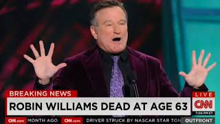 CNN Robin Williams Death Announcement [upl. by Sida]