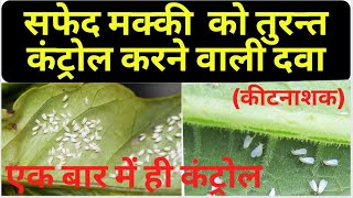 whitefly ke liye insecticide white fly best insecticide whitefly controlसफेद मक्खी के लिए कीटनाशक [upl. by Gromme228]