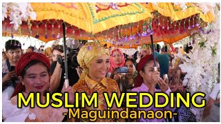 MUSLIM WEDDING  MAGUINDANAON [upl. by Mozza]