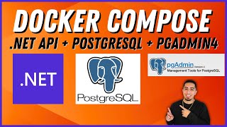 Dockerizing a NET 8 API with PostgreSQL and PgAdmin [upl. by Ahsemot]